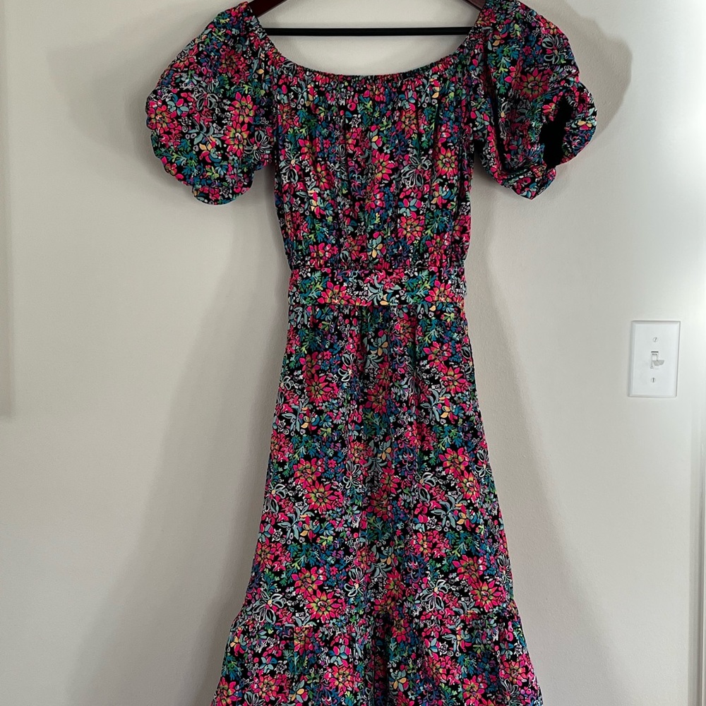 Lilly Pulitzer maxi off shoulder dress NWT
